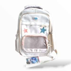 Mochila Trend One Blbbue + Pines decorativos