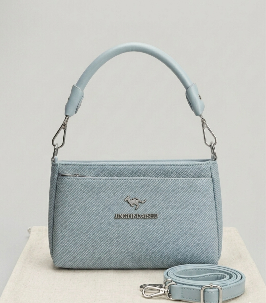 Crossbody Baguette Jingpinda Ishu 259-10 23x15x9 - Imagen 2